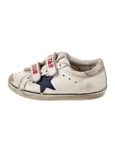 Pre-owned Golden Goose Babies' Leather Sneakers In White