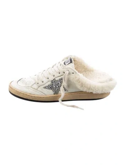Pre-owned Golden Goose Leather Sneakers In White