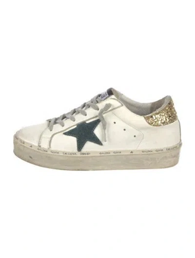 Pre-owned Golden Goose Leather Sneakers In White