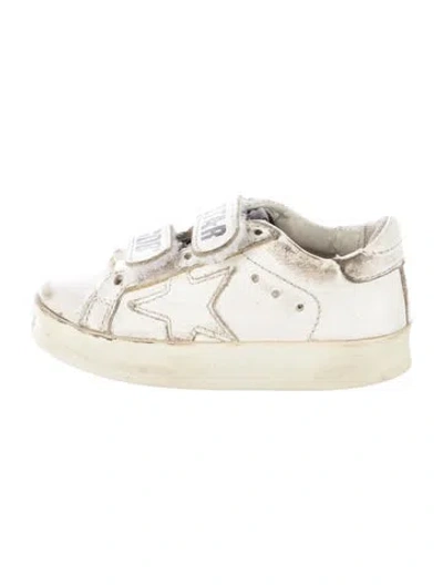 Pre-owned Golden Goose Babies' Leather Sneakers In White