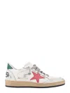 Golden Goose White Sneakers With Premium Leather And Unique Star Detail