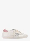 Golden Goose Leather Sneakers With Iconic Glitter Star
