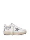 Golden Goose Leather Sneakers With Star Detail In Multi