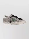 Golden Goose Deluxe Brand Men Super Star Classic With List Leather Sneakers In Gray