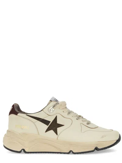 Golden Goose Leather "star" Sneaker In Ivory