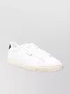 Golden Goose 'matchstar' White Low Top Sneakers With Logo Patch On The Tongue And Contrasting Heel With Logo In White