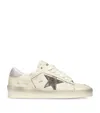 Golden Goose White Multicolor Shoes Flat Shoes In White