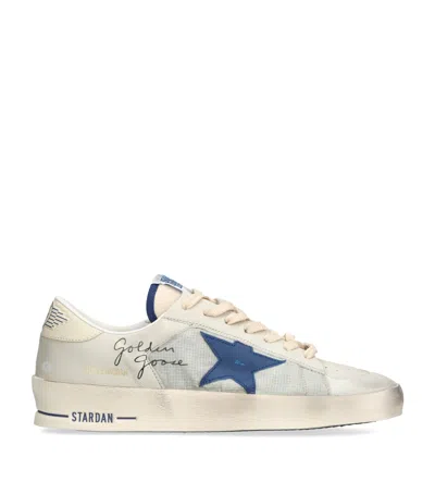 Golden Goose Leather Stardan Sneakers In White