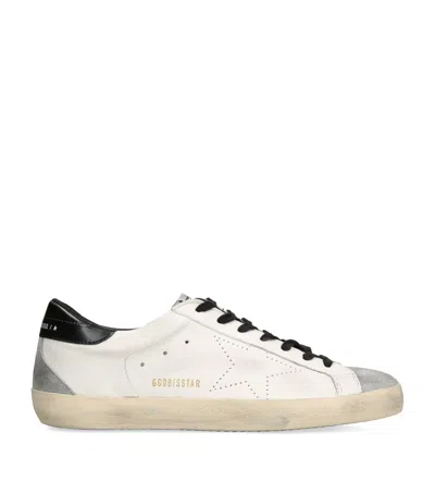 GOLDEN GOOSE LEATHER SUPER-STAR SNEAKERS