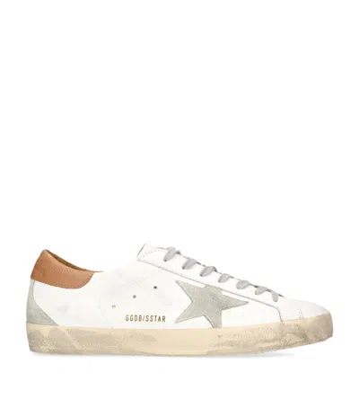 GOLDEN GOOSE LEATHER SUPER-STAR SNEAKERS