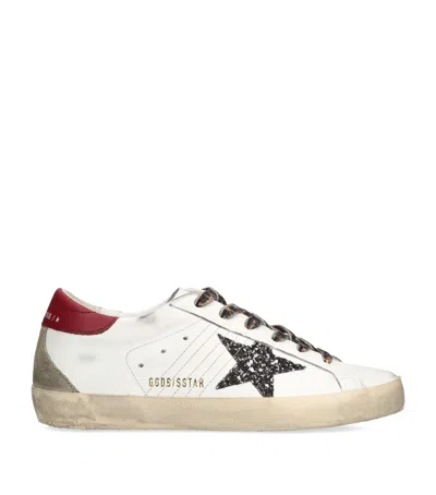 Golden Goose Leather Super-star Sneakers In White