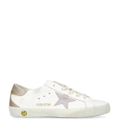 GOLDEN GOOSE LEATHER SUPER-STAR SNEAKERS