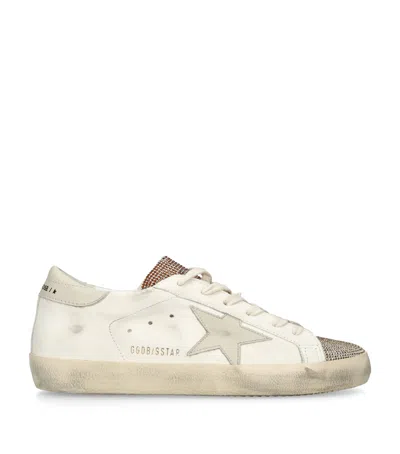 Golden Goose Leather Super-star Sneakers In White