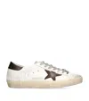 GOLDEN GOOSE LEATHER SUPER STAR SNEAKERS