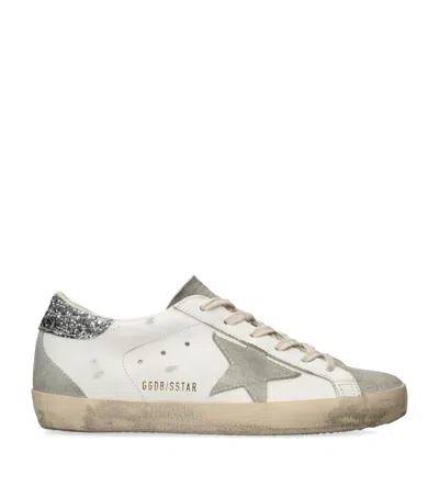 Golden Goose Leather Super-star Sneakers In White