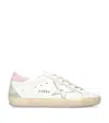 Golden Goose Women Suede Super Star Sneakers In White