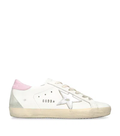 GOLDEN GOOSE LEATHER SUPER-STAR SNEAKERS