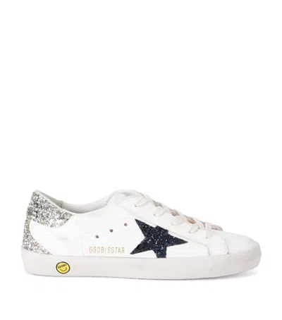 GOLDEN GOOSE LEATHER SUPER-STAR SNEAKERS