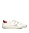 Golden Goose Leather Super-star Sneakers In White