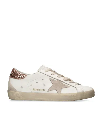 GOLDEN GOOSE LEATHER SUPER-STAR SNEAKERS