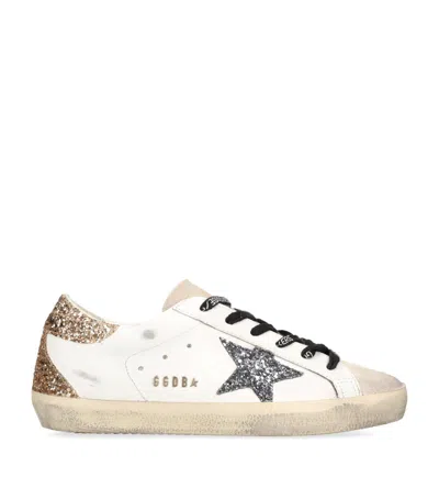 GOLDEN GOOSE LEATHER SUPER-STAR SNEAKERS