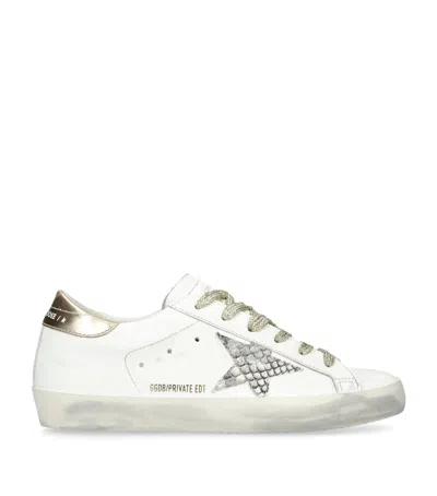 Golden Goose Exclusive Super-star Sneakers In White