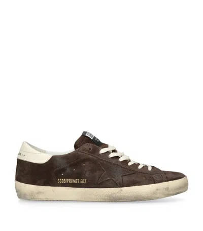 Golden Goose Leather Superstar Sneakers In Multi