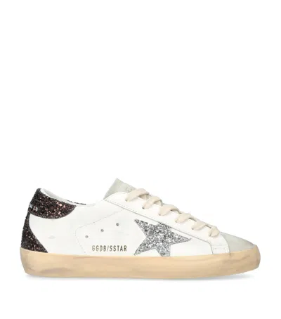 Golden Goose Leather Superstar Sneakers In White