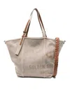 Golden Goose Women's Shopping 24.7 Ew Canvas Tye Dye Distressed In Marrón Topo