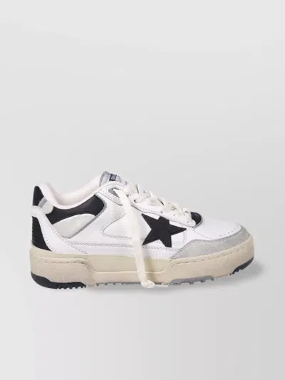 Golden Goose Leather Upper Sneakers Rubber Star