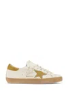 Golden Goose Deluxe Brand Men Super-star Classic With List Leather Sneakers In Multi