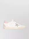 Golden Goose Leather Upper Sneakers With Suede Star Patch In Neutral