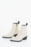 Golden Goose Leather Western Boots With Point Toe 5,5cm