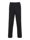 Golden Goose Wool Jogging Pants In Black