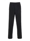 Golden Goose Wool Jogging Pants In Black