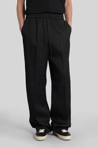 Golden Goose Lennon Pants In Black Wool