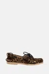 Golden Goose Leopard Print Round Toe Loafers In Animal Print