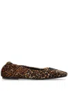 Golden Goose Amy Leopard-print Ballet Flats In Leopard Print