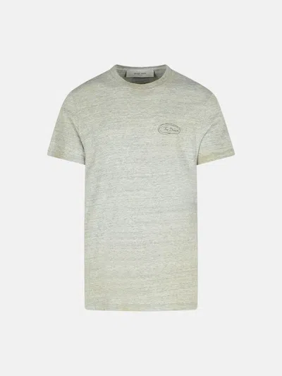 Golden Goose 'lettering' Grey Cotton T-shirt