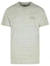 Golden Goose Short-sleeved Printed T-shirt In Grey