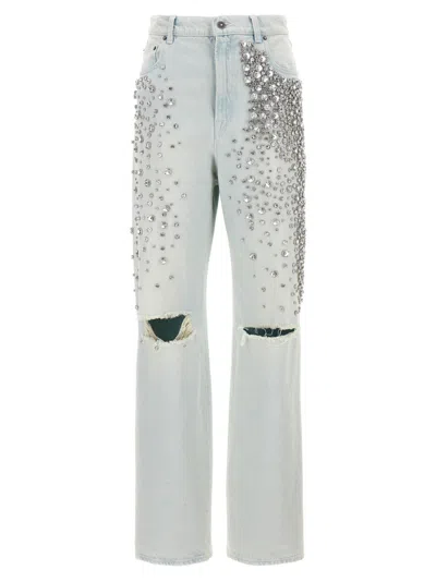 GOLDEN GOOSE LIGHT BLUE KIM JEANS