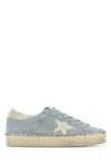 Golden Goose Leather Star Patch Sneakers In Blue