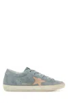 Golden Goose Grey Suede Super-star Low-top Sneaker In Quarryshadowgrey