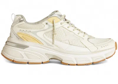 Pre-owned Golden Goose Light Star Star (women's) Sneakers In Worn In White/worn White