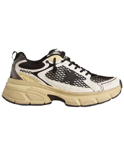 Golden Goose Lightstar Net Leather & Mesh Sneaker In Multi