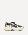 Golden Goose Leather Trainers With Mesh Panels In Multi