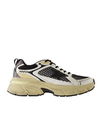 GOLDEN GOOSE LIGHTSTAR LEATHER SNEAKERS
