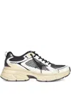 Golden Goose Lightstar Leather Sneakers In White