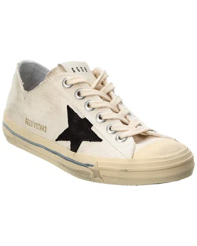 Golden Goose Limited Edition Vstar2 Canvas Sneaker In White