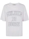 Golden Goose Journey Boxy Linen Graphic T-shirt